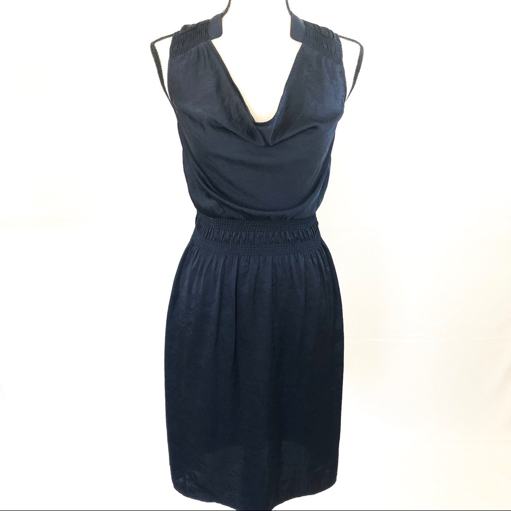 Isabel Lu navy blue dress